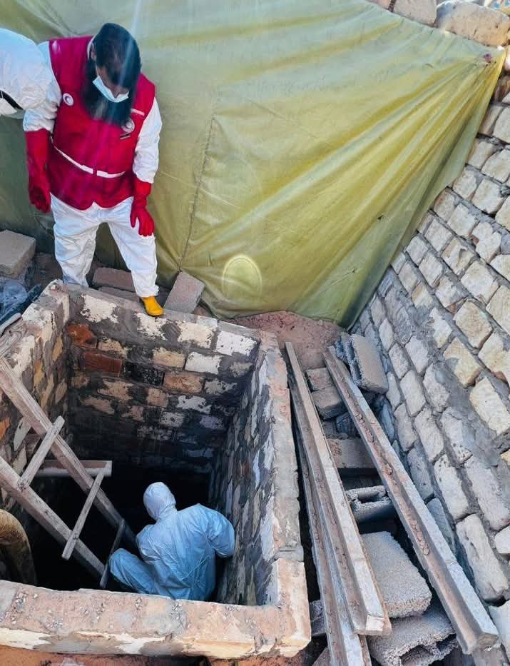 Nigerian woman allegedly m8rdered by her Nigerian boyfriend in Libya, body dumped inside underground septic tank