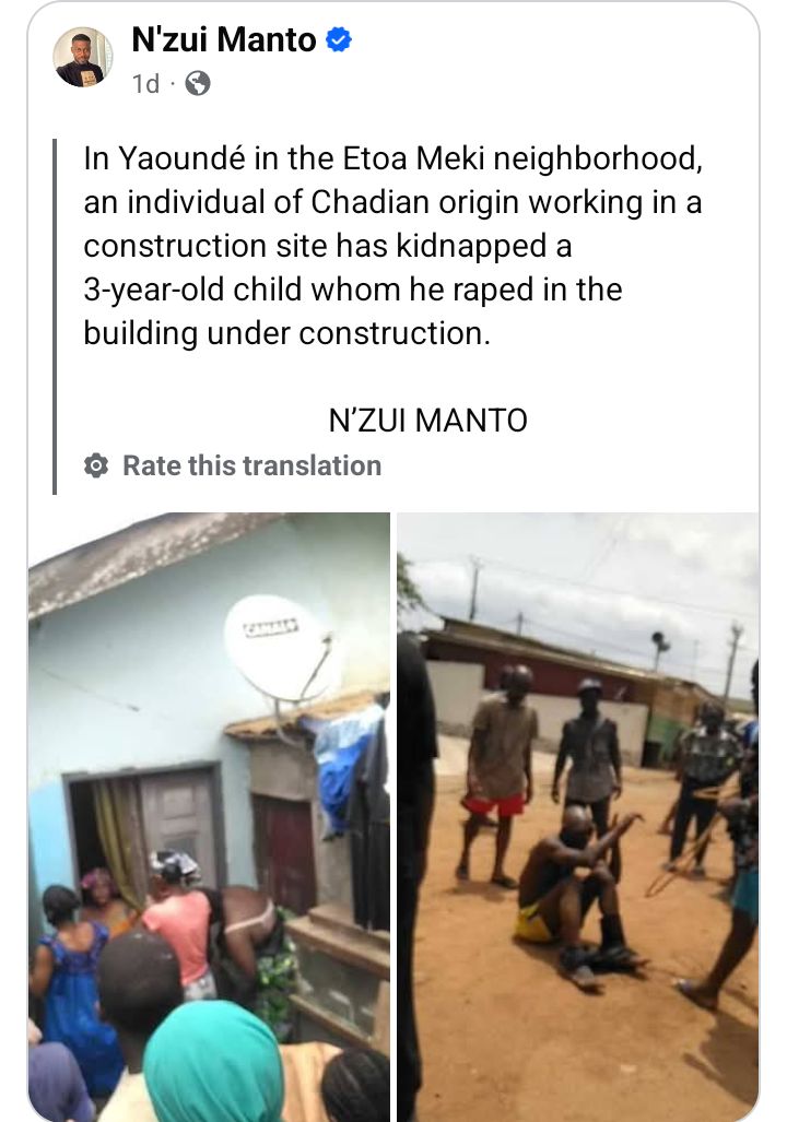 Angry residents b3at man to stupor for allegedly r@ping 3-year-old girl