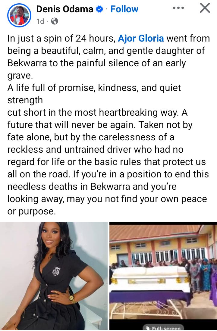 Two UNICAL graduating students d!e in road crash enroute to Calabar for convocation ceremony