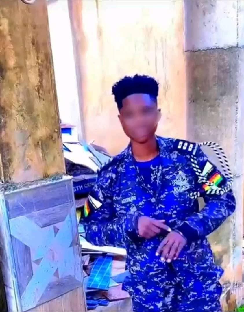 Nigerian woman arrested for wearing Ghanaian police uniform in her social media video