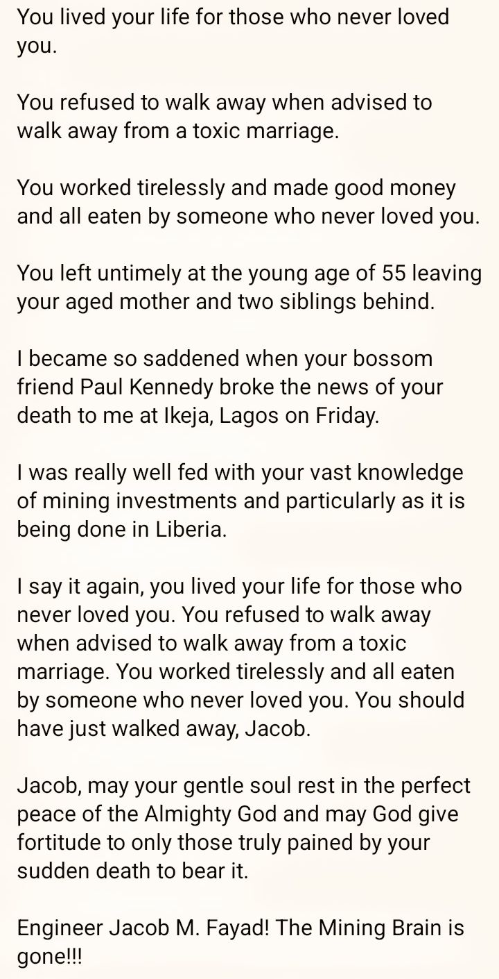 A photo associated with the news of Jacob Fayad's death