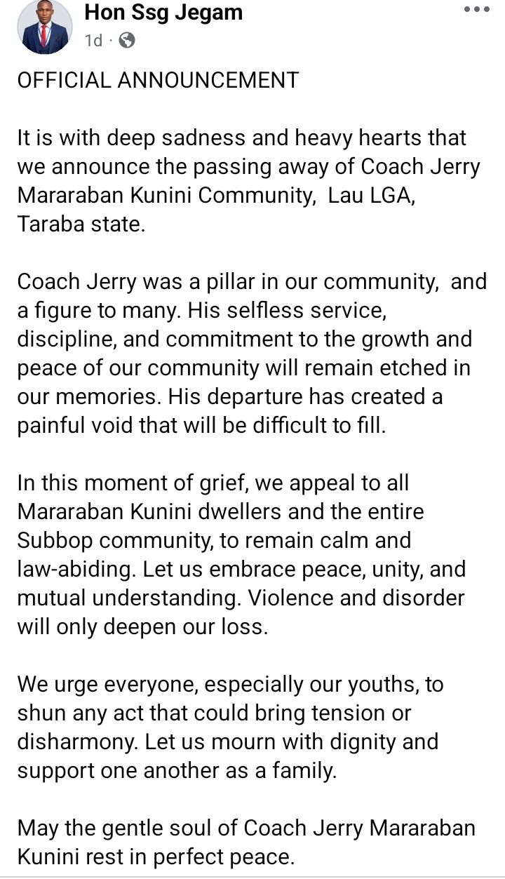 Angry mob k!lls suspect who st@bbed forest guard to d3ath in Taraba