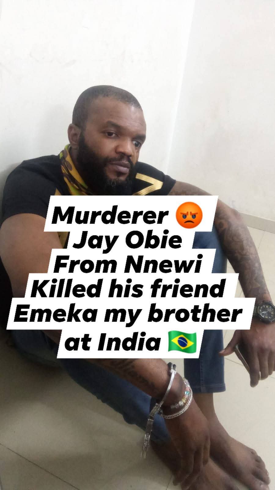 Fight and hunt your k!llers - Grief-stricken family of Nigerian man allegedly m8rdered by his friends in India urges him to avenge his d3ath (video)