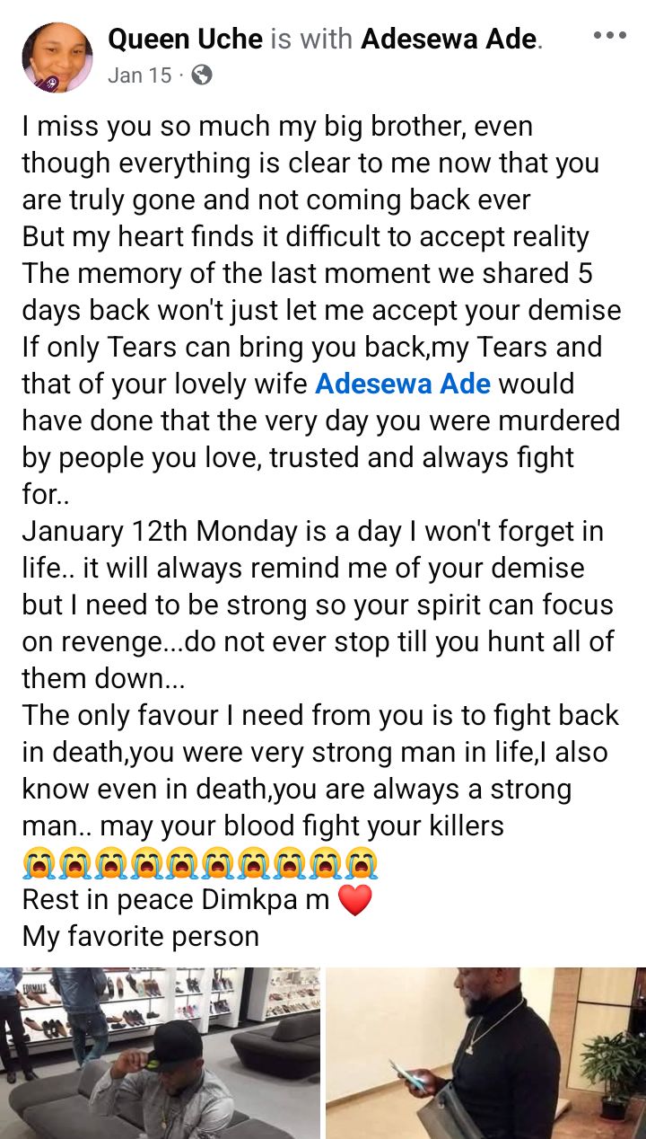 Fight and hunt your k!llers - Grief-stricken family of Nigerian man allegedly m8rdered by his friends in India urges him to avenge his d3ath (video)