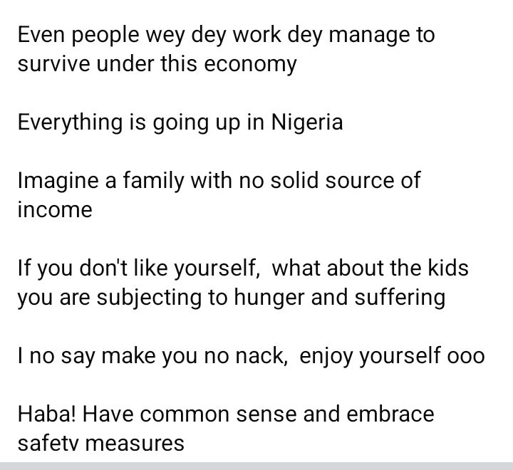 Have common sense - Nigerian broadcaster berates women with 5 to 6 children who come to her for help
