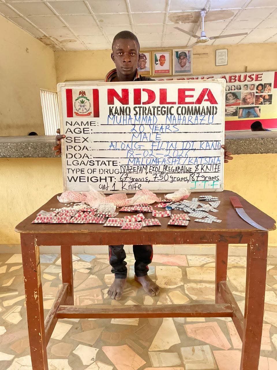 Drug suspect sentenced to 15 years imprisonment for attacking NDLEA operatives in Kano