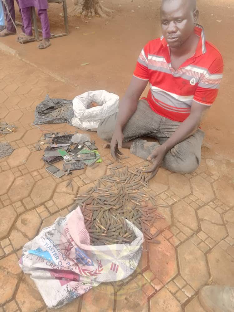Troops intercept large cache of ammunition and explosive components on Kaduna -Jos Highway, arrest suspects