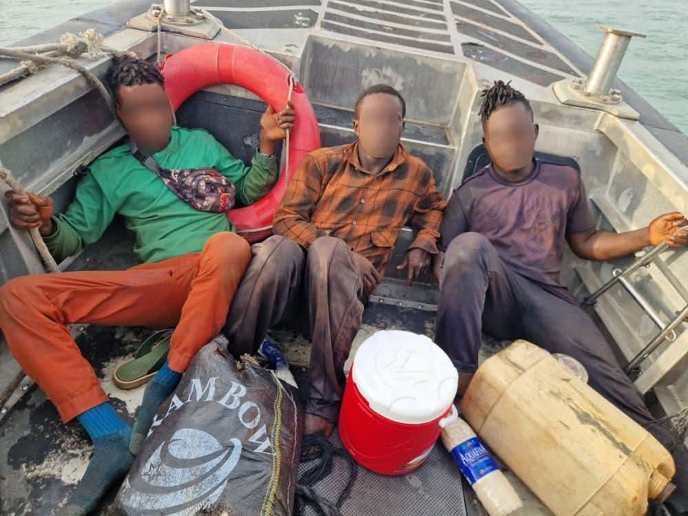 Nigerian Navy intercepts three stowaways off Lagos coast