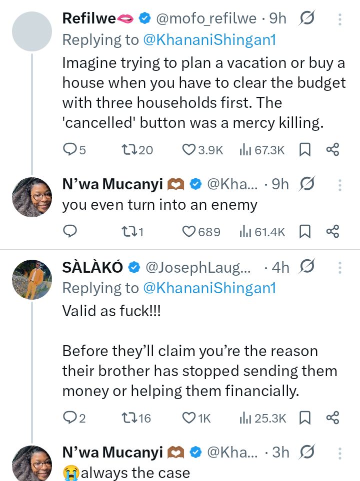 Lady cancels date after finding out the man is a breadwinner with 3 unemployed sisters