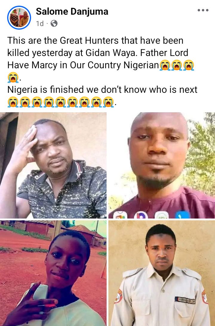 5 k!lled as gunmen attack forest guards? office in Kaduna