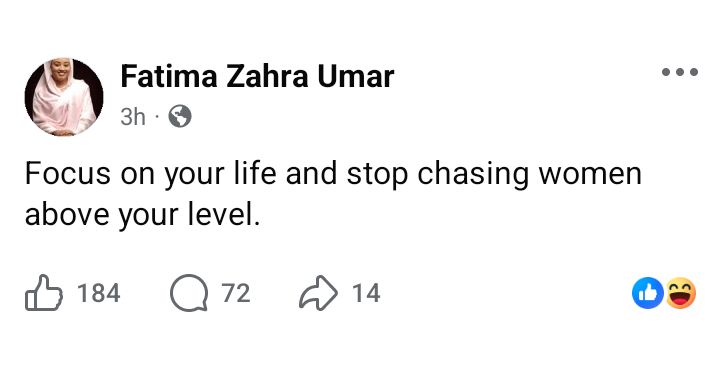 Stop chasing women above your level - Nigerian lawyer advises men