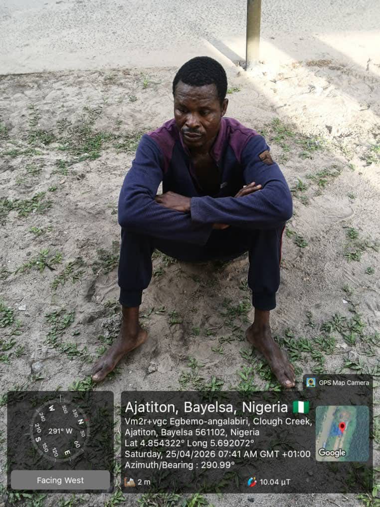Navy arrests leader of notorious pipeline vandalism syndicate "Idiot" and associate in Bayelsa