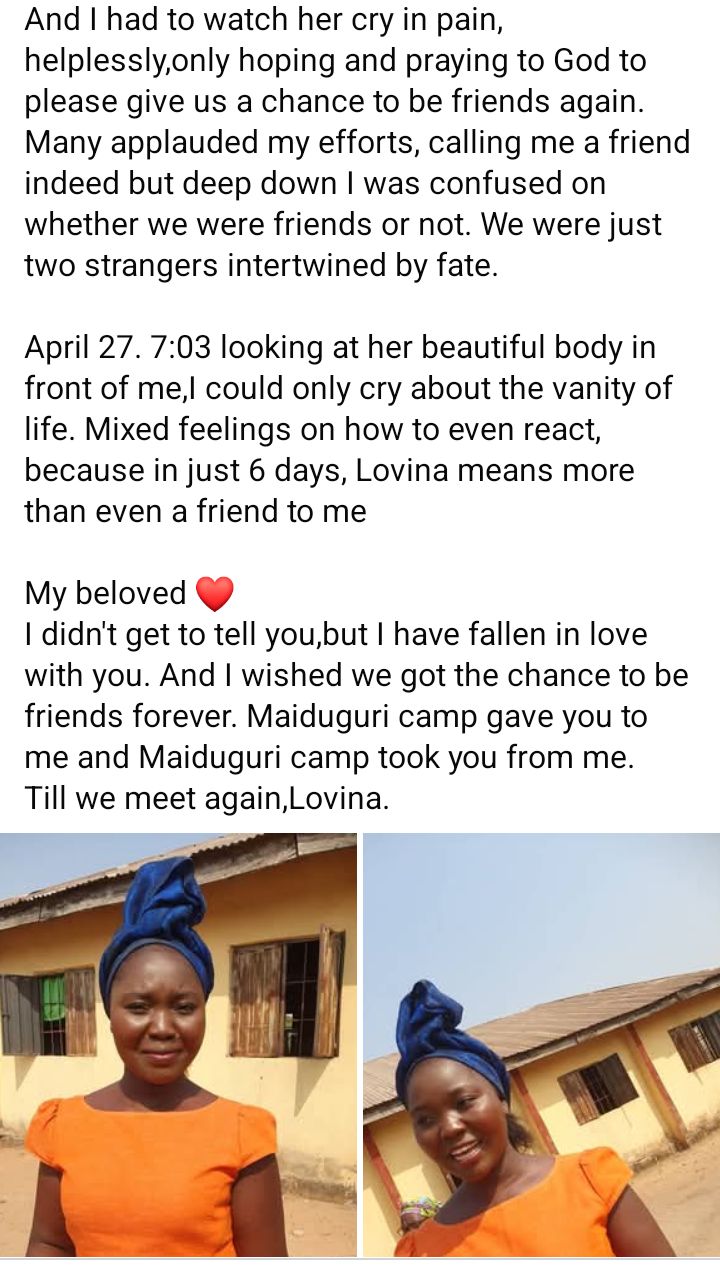Female corps member d!es after falling ill in Maiduguri orientation camp