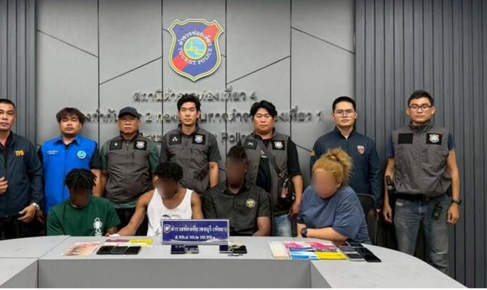 Three Nigerian men and Thai woman arrested over romance scam in Thailand