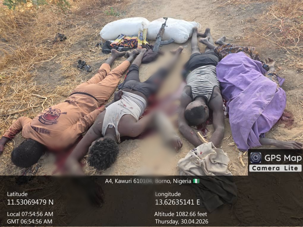 Troops neutralise four terrorists, recover arms in Sambisa forest axis