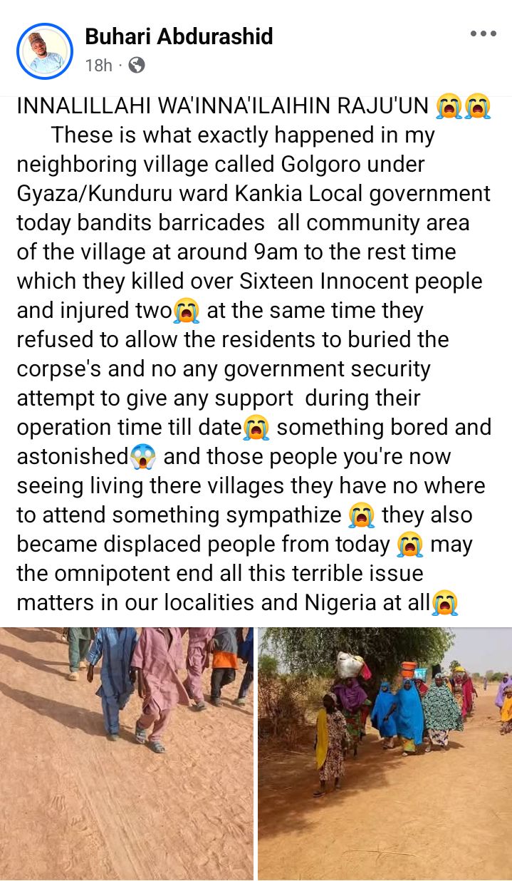 Bandits kill 11 in Katsina reprisal attack