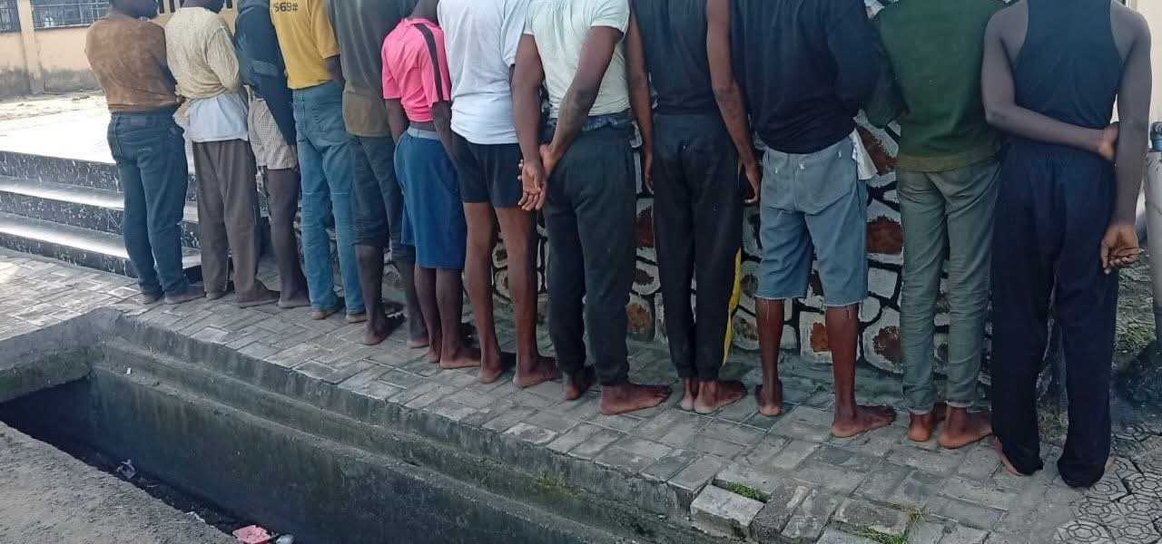 Police raid black spot in Rivers, arrest 13 suspects over assault on journalist