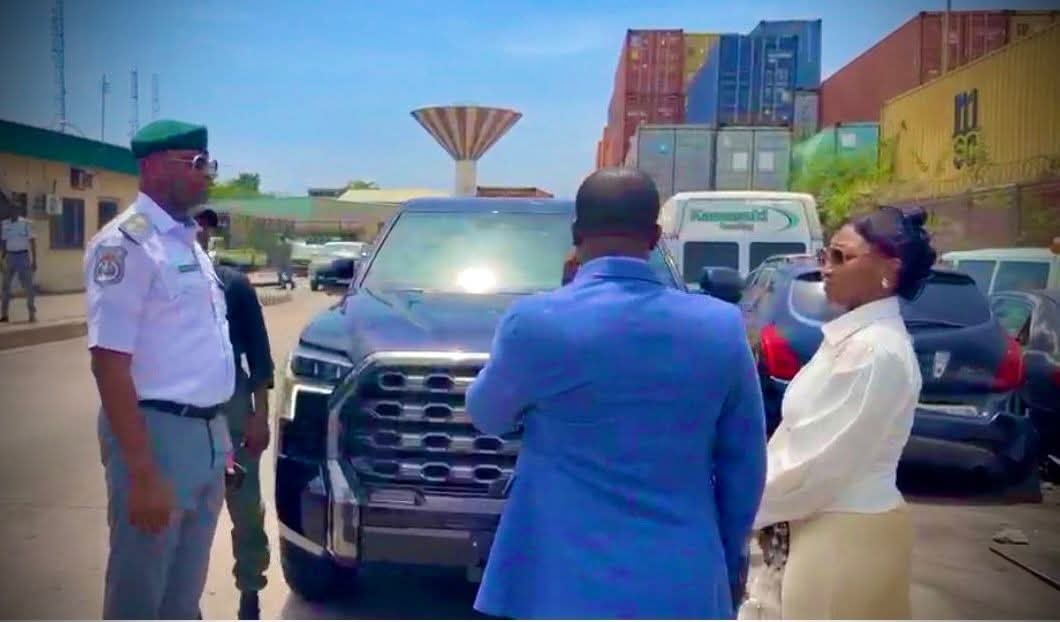 Customs recovers Rolls-Royce, Lamborghini, other luxury cars stolen from Canada and smuggled into Nigeria