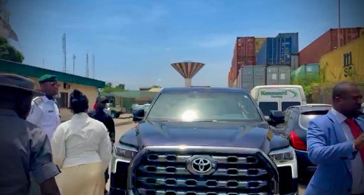 Customs recovers Rolls-Royce, Lamborghini, other luxury cars stolen from Canada and smuggled into Nigeria