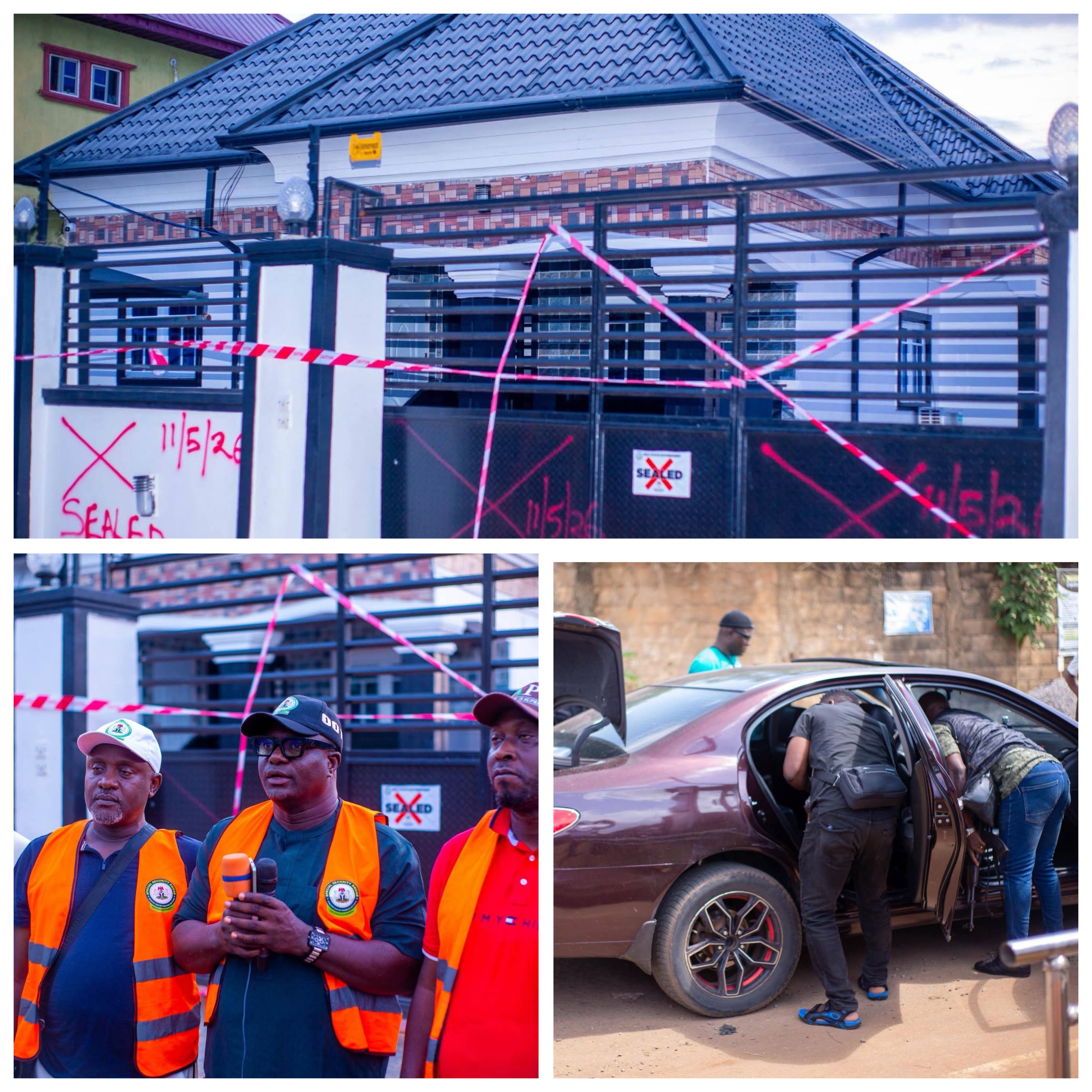 Edo security operatives arrest 12 suspected cultists, seal alleged initiation centres in Benin City