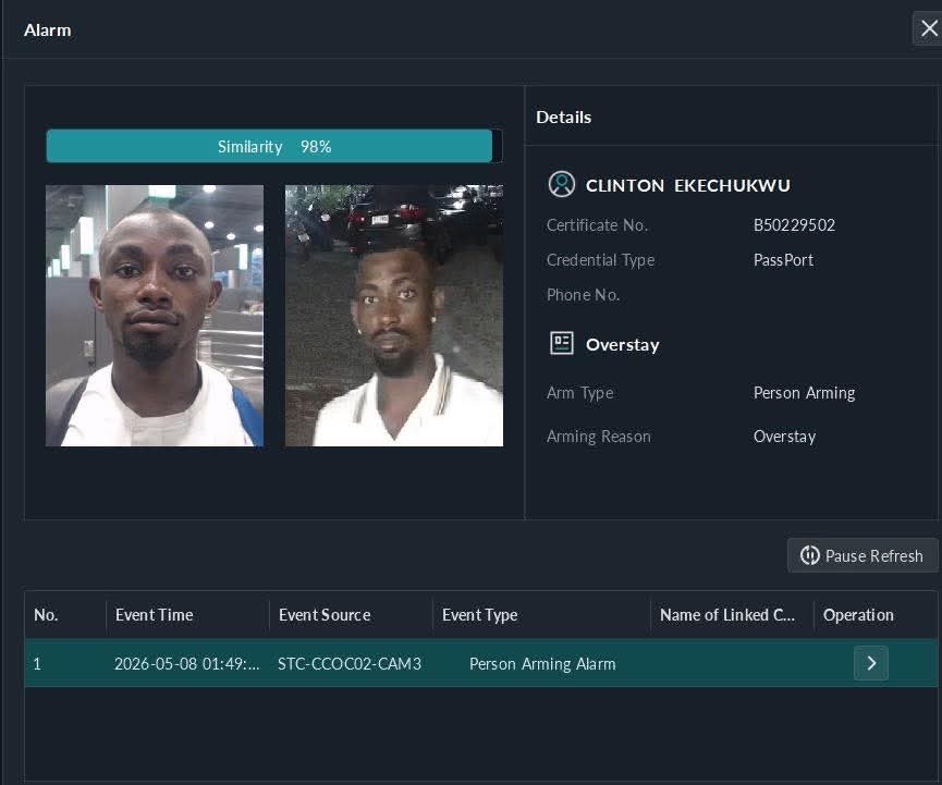 Thailand to deport 24-year-old Nigerian man after AI facial recognition system detects him for visa overstay