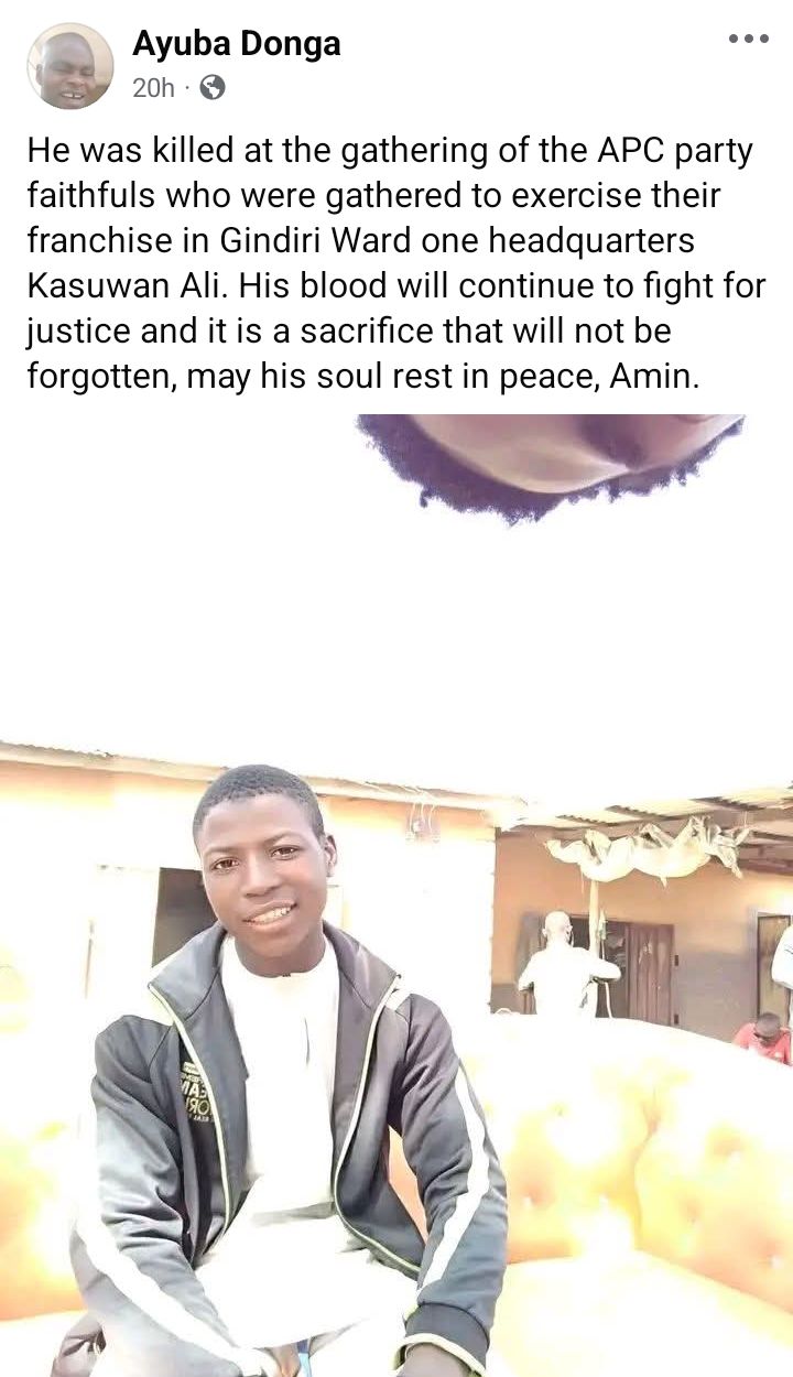 Man allegedly shot d3ad at venue of APC primaries in Plateau