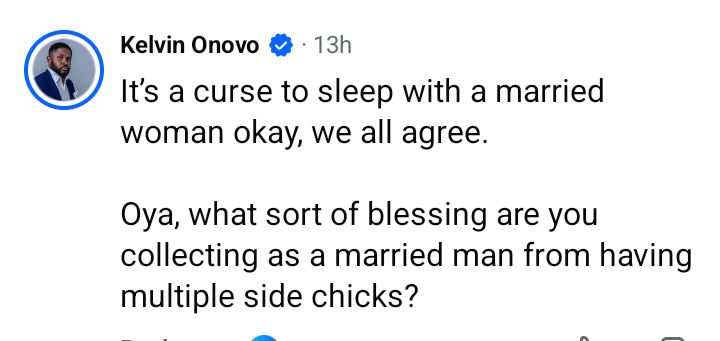 In Igbo tradition, sleeping with another man
