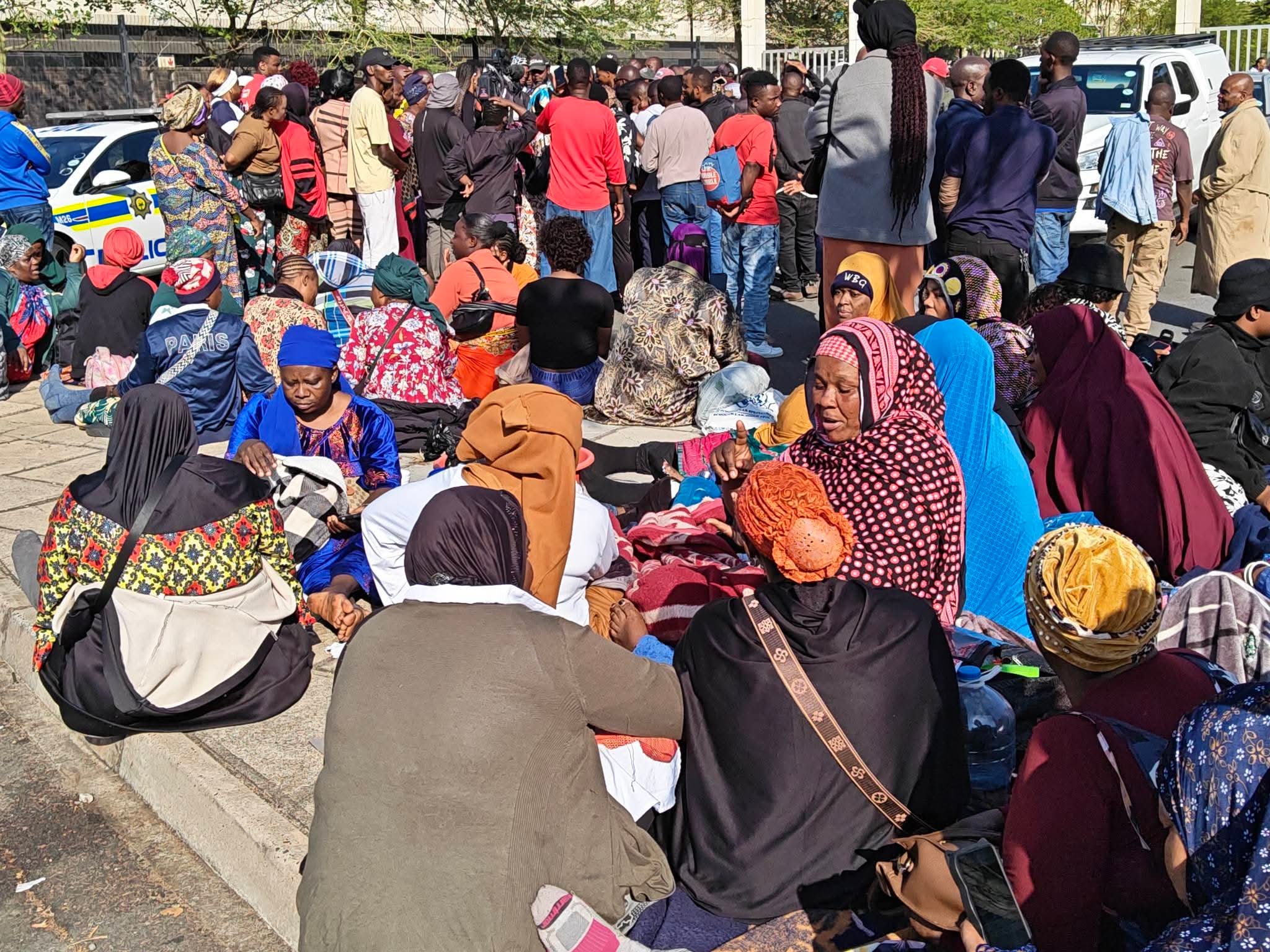 Xenophobia: Foreign nationals seek safety at Durban police station in South Africa amid alleged d3ath threats and harassment