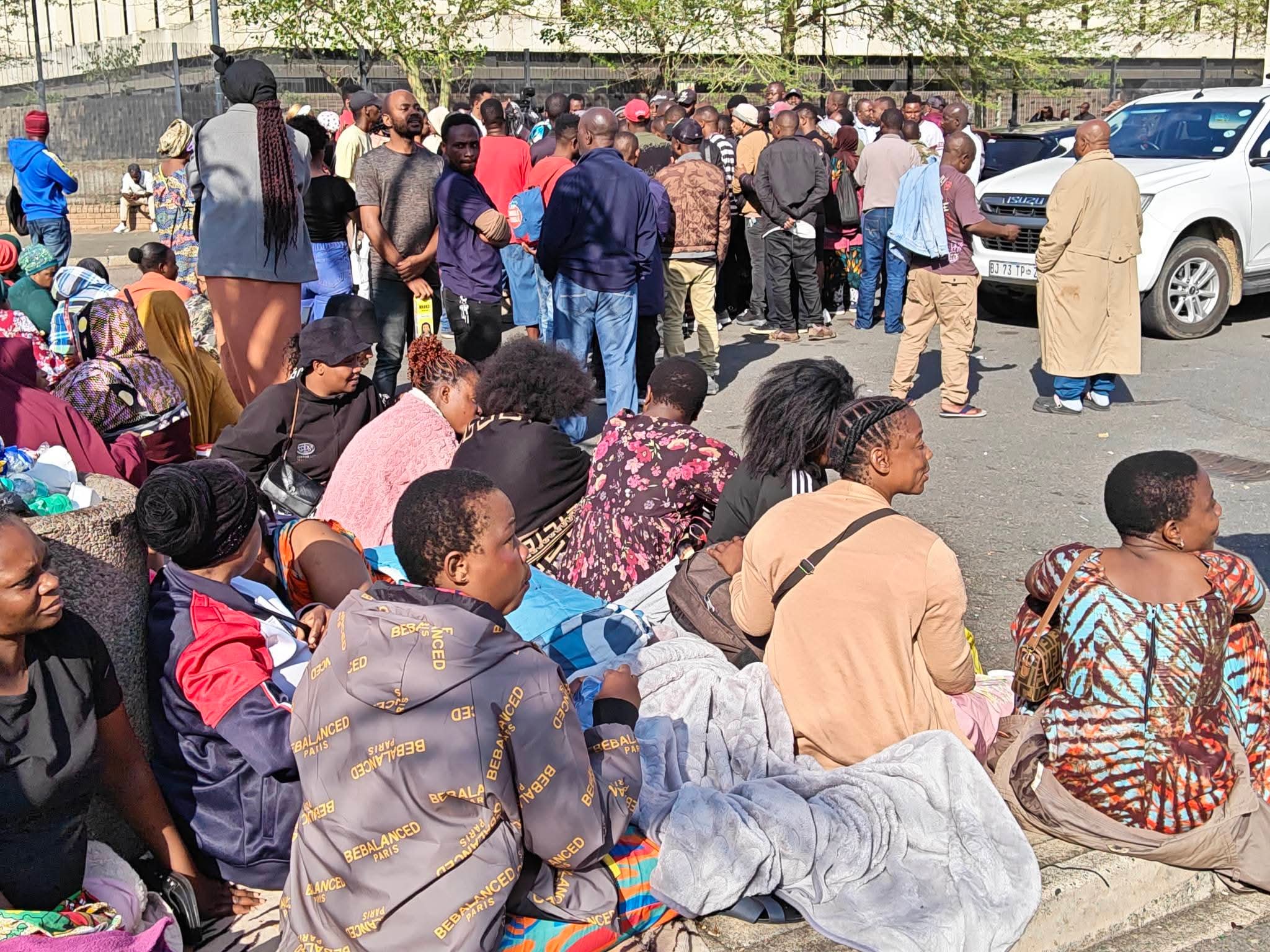 Xenophobia: Foreign nationals seek safety at Durban police station in South Africa amid alleged d3ath threats and harassment