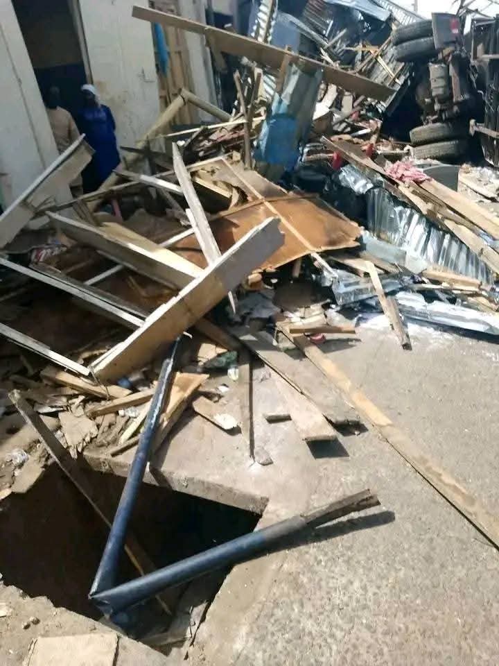 Policewoman and one other k!lled as truck rams into shops in Gombe