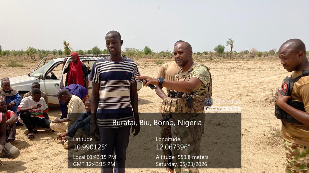 Troops rescue 92 kidnapped civilians in Borno operation