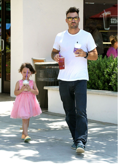 Actor Brian Austin Green defends his decision to allow his son to wear  dresses