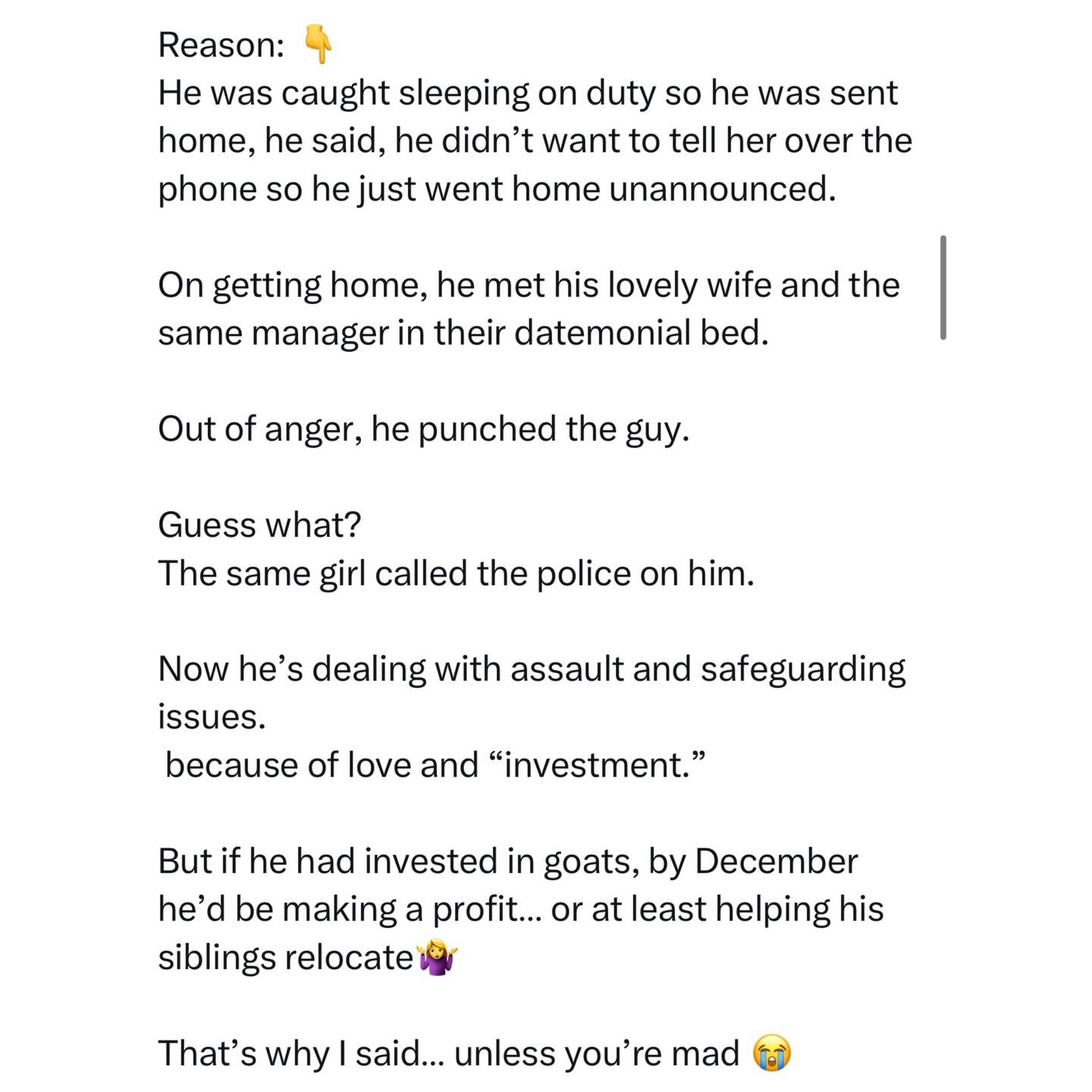 Unless youâre m@d, I see no reason to sponsor your girlfriend to the UK without a prenup - Nigerian lady tells men