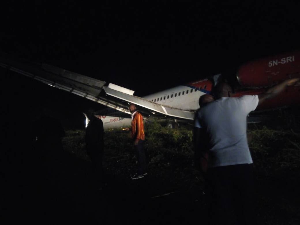 DANA aircraft runway overshoot caused by heavy rainfall- FAAN says
