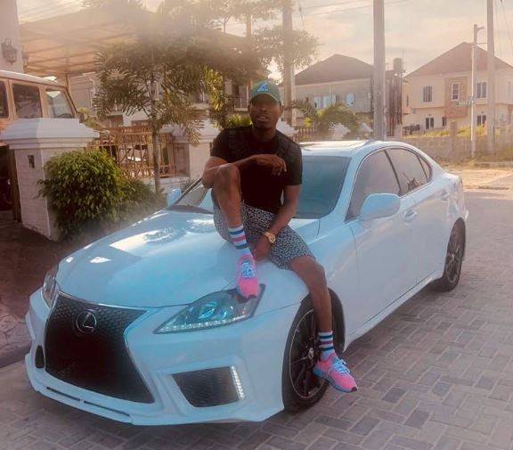 Mr 2kay shows off his brand new 2015 Lexus 250 (Photos)