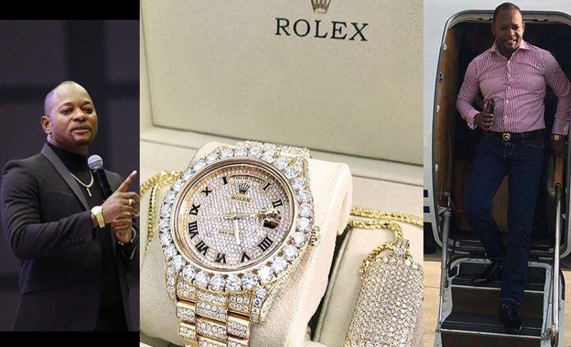 Photos: See the private jet, luxury cars, and designer wrist watches of South African pastor who is worth about a billion dollars