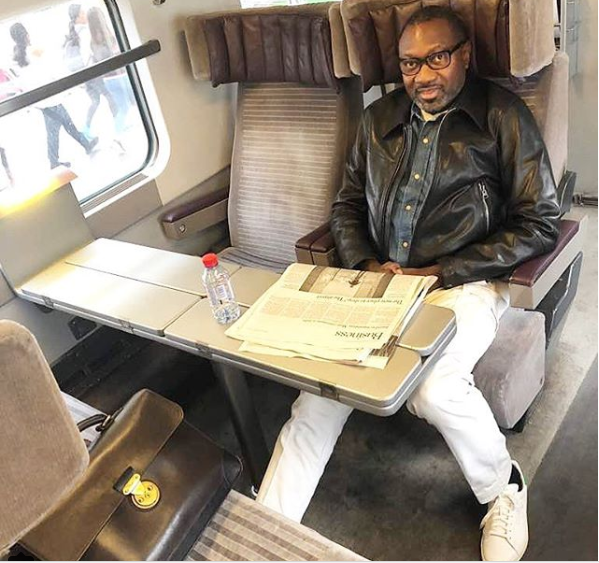 Nigerian billionare, Femi Otedola kicks off his annual three months vacation, heads to Paris (Photo)
