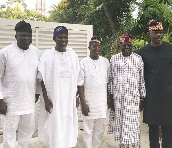 Osun state governor-elect, Oyetola pays Bola Tinubu a courtesy visit