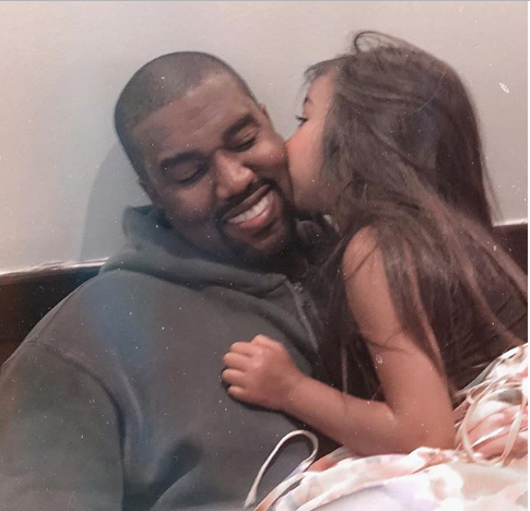 Kim Kardashian straightens her daughter's hair again after initially insisting it was just a birthday treat