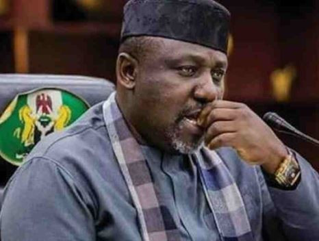 Rochas Okorocha's name missing from list of Senators-Elect released by INEC