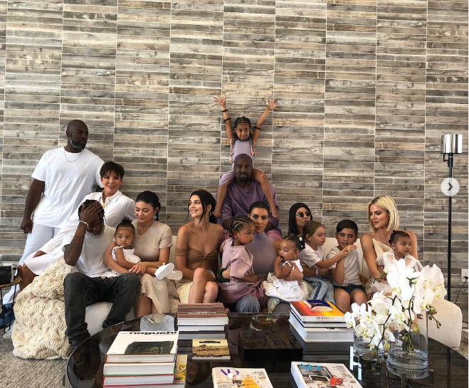 Kendall Jenner jokes about being the only Kardashian-Jenner without a child as she shares adorable family photo