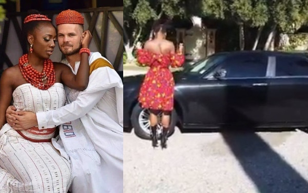 Korra Obidi gets a car gift from her husband, Dr Justin 