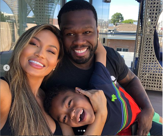 50 Cent and ex-girlfriend Daphne Joy pictured together with their son in adorable photos