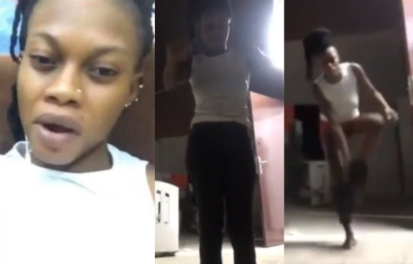 Slay Queen strips on Facebook Live to curse her ex-boyfriend for leaking her sex tape lindaikejisblog