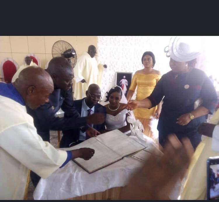 Photos from wedding ceremony of former Catholic Priest of 25 years in Kaduna lindaikejisblog 6