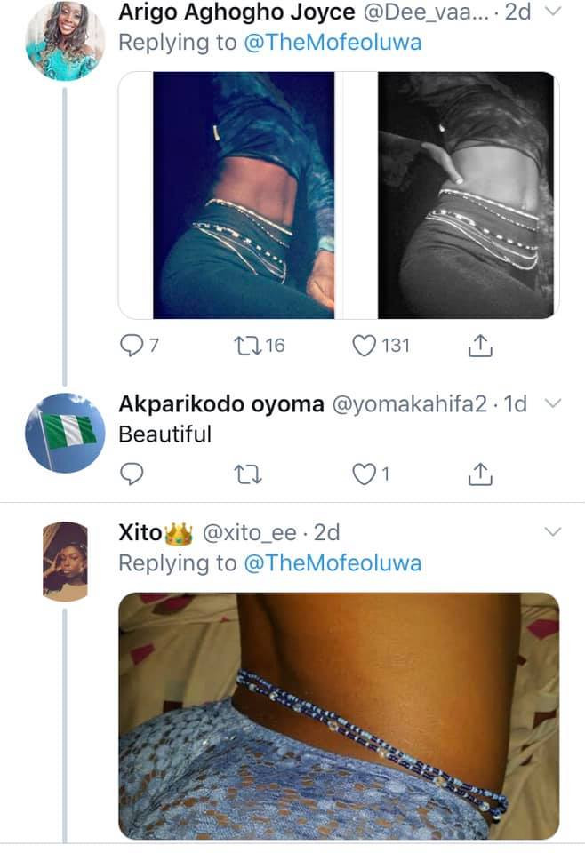 Nigerian ladies are doing a waist bead challenge, man goes off on a rant as his fiancee joins without his consent lindaikejisblog 32