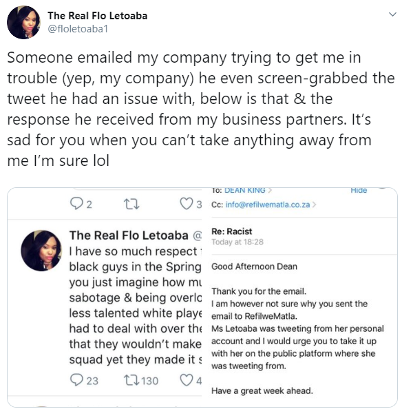 Managing Director reveals how Twitter user tried to get her company to ...