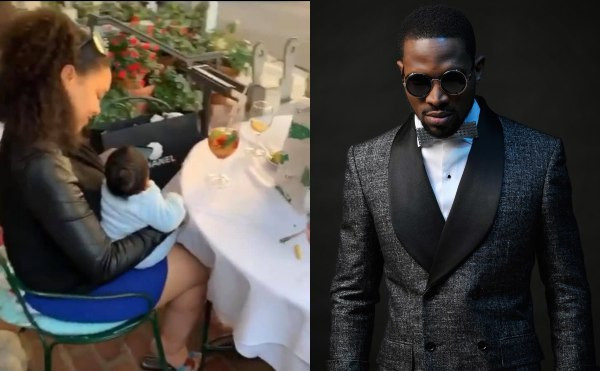 First video of D'banj's wife, Didi Lineo and their son