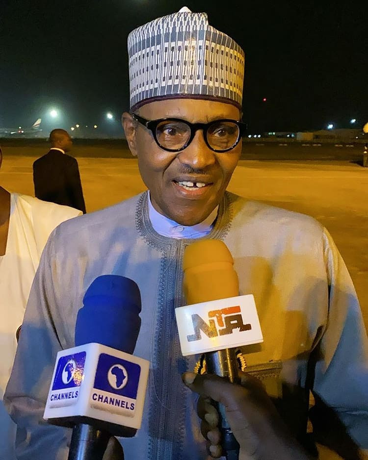 President Buhari speaks on 35 persons reportedly sacked from VP Osinbajo's office (video)