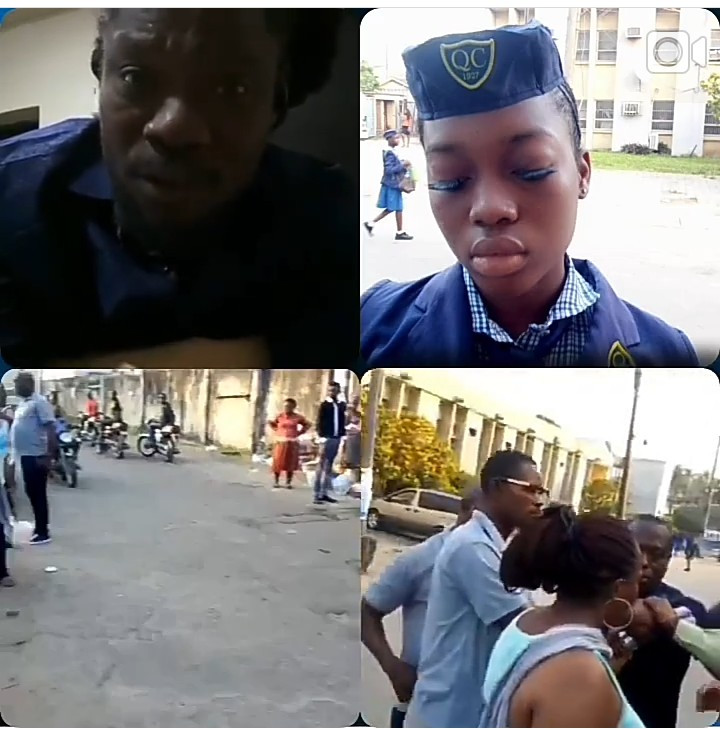 "How can you be videoing a student in your school?" Daddy Showkey reacts to video of Queen's College student being harrased for wearing artificial lashes